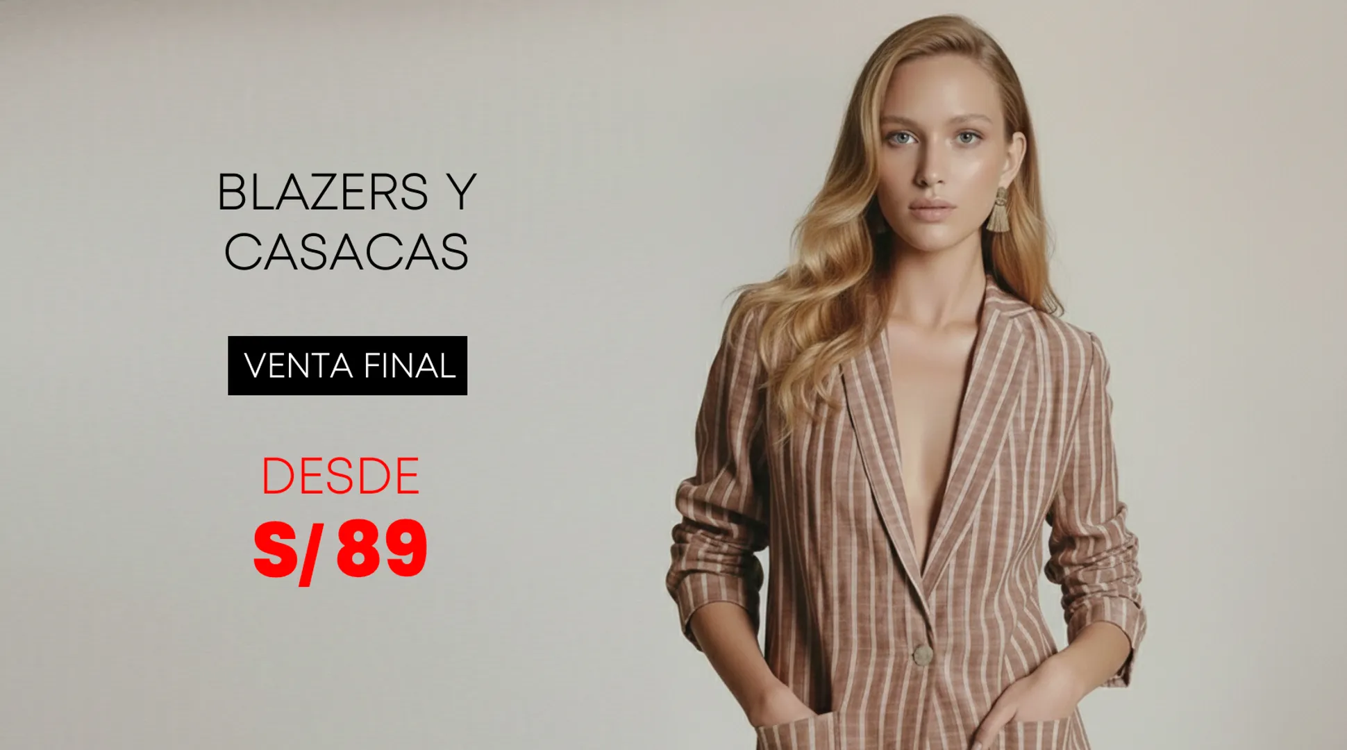 Blazers y Casacas