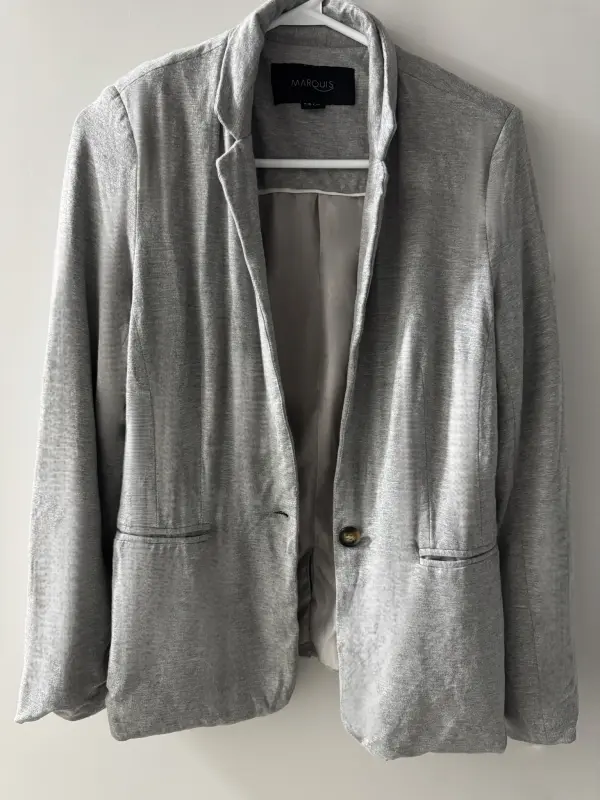Blazer gris marca marquis talla S - Blazers y Chalecos Sastre | Comprar Online Lima
