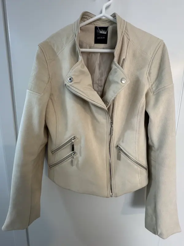 Casaca beige marca MOSSIMO talla M - Casacas y Gabardinas | Comprar Online Lima