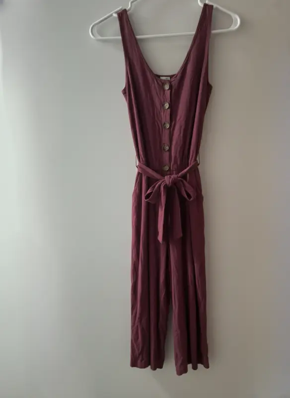 Enterizo magenta con correa talla S/M - Enterizos Elegantes | Comprar Online Lima