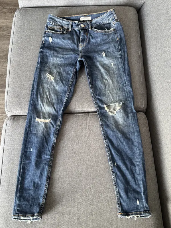 Pantalón de Jean marca ZARA talla S - Pantalones, Shorts y Faldas | Comprar Online Lima