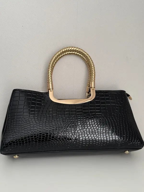 Bolso de mano y hombro negro - Carteras, Bolsos y Mochilas | Comprar Online Lima