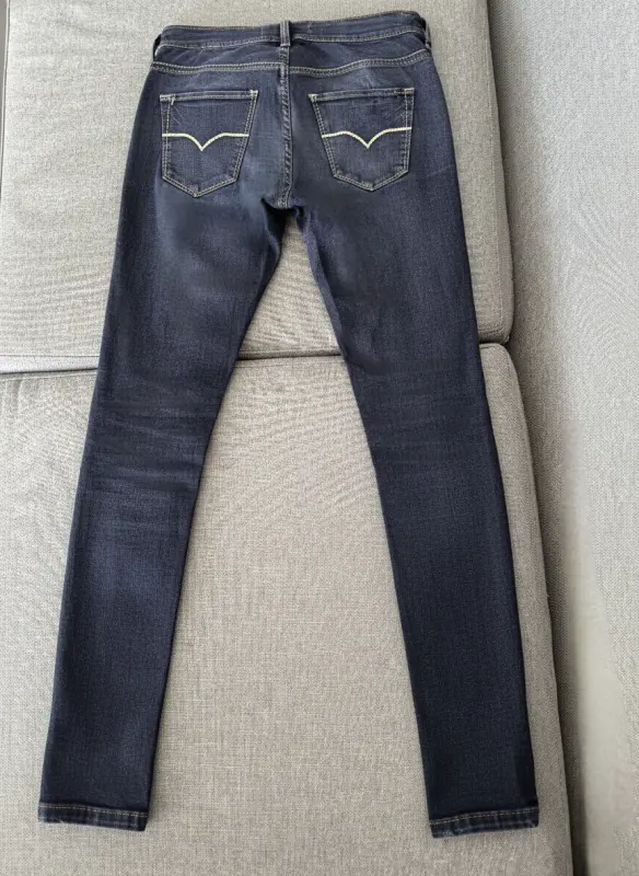 Pantalón de Jean azul marca KIDSMADEHERE talla 26 - Imagen 2