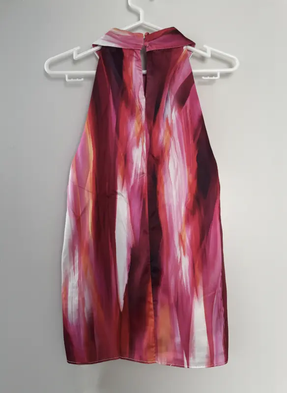 Conjunto Blusa y Falda multicolor talla M - Imagen 5