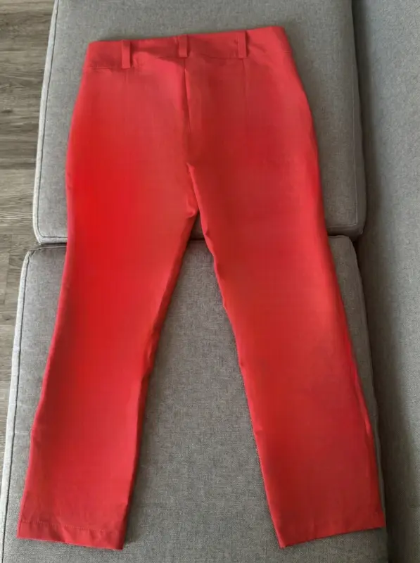 Pantalón de vestir rojo talla 32 - Imagen 2