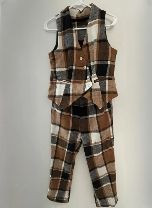 Conjunto chaleco y pantalón talla M - Enterizos Elegantes | Comprar Online Lima