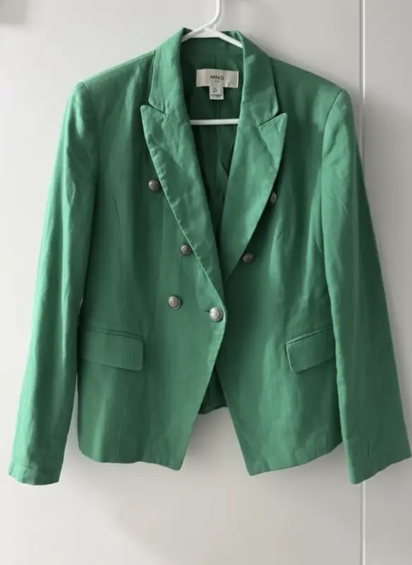 Blazer mango verde talla M - Blazers y Chalecos Sastre | Comprar Online Lima