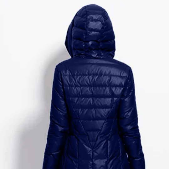 Impermeable azul oscuro tommy hilfiger talla M - Imagen 4