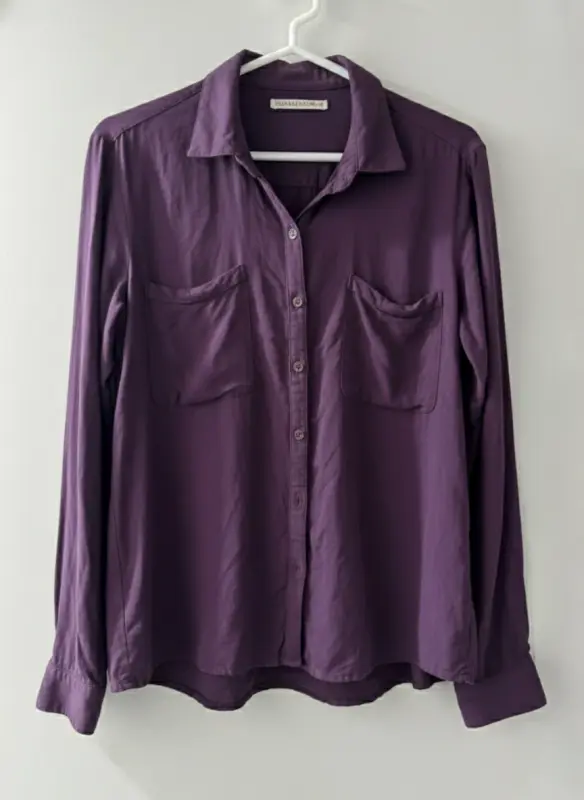 Blusa manga larga morado marca dunkelvolk talla M - Comprar en Lima Perú | Fancy Shops