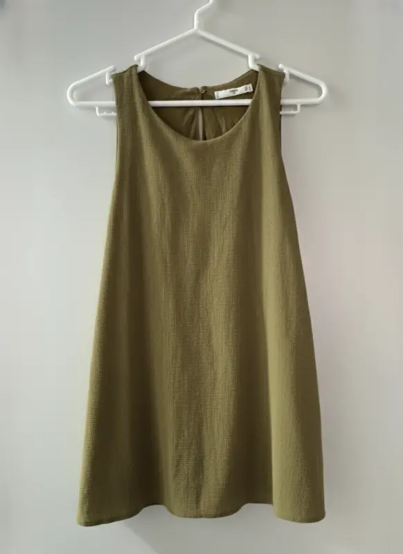Blusa manga cero verde marca MANGO talla L - Comprar en Lima Perú | Fancy Shops